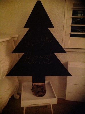 Houten kerstboom